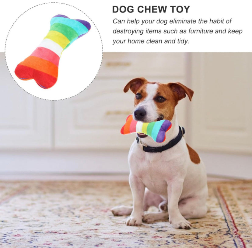 Squeaky Dog Toys, 3 units