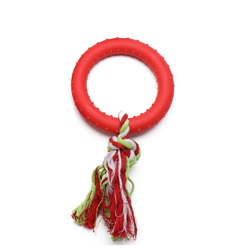 Puppy chew toy Grinding-Resistant with rope. Non toxic and natural materials